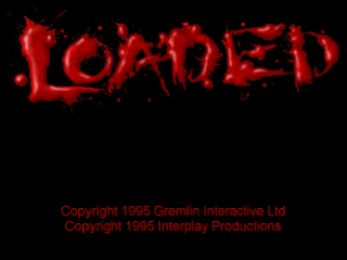 Loaded title screen for Playstation